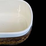 Antique Napoleon III porcelain centerpiece planter