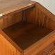 Classic standing desk from the 1960s, teak veneer, Denmark