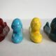 12 vintage Vallauris ceramic knife holders