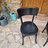 4 vintage Baumann and Thonet bistro chairs