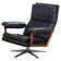 Swivel Armchair attributed to André Vandenbeuck for Strässle, 1960s