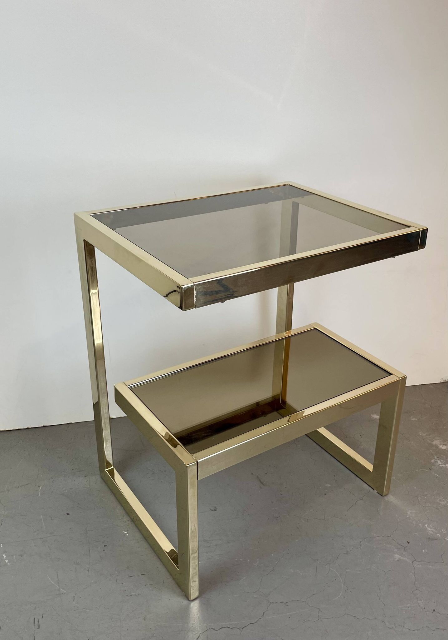 G, Table d'appoint, par Belgochrom pour la Dewulf Selection, Belgique, 1970