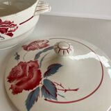 Vintage soup tureen Sarreguemines Manon