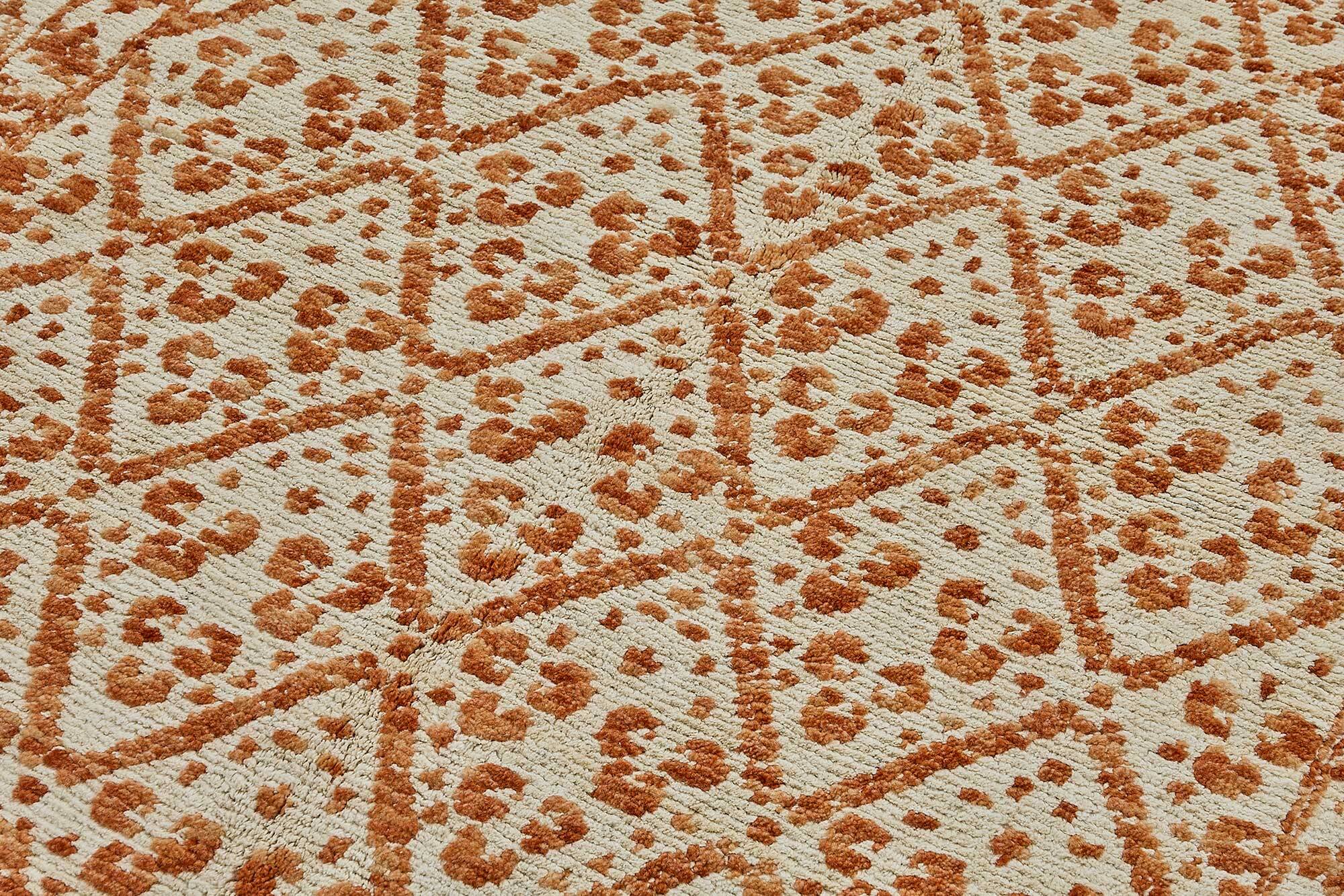 Turkish Handcrafted Loom Oushak Rug 197 cm x 297 cm