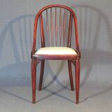 Thonet chair/armchair N°A846, 1928/30, by Otto Prutscher, leather seat