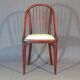 Chair/armchair Thonet No. A846, 1928/30, by Otto Prutscher, leather seat.