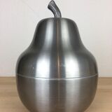 70s aluminum pear ice bucket