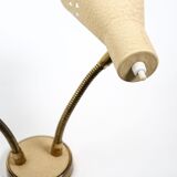 Italian wall lamp double flexible 1950