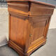 TV unit with rotating shelf
