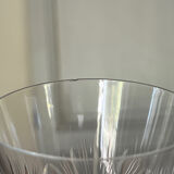 Crystal white wine glasses x6
