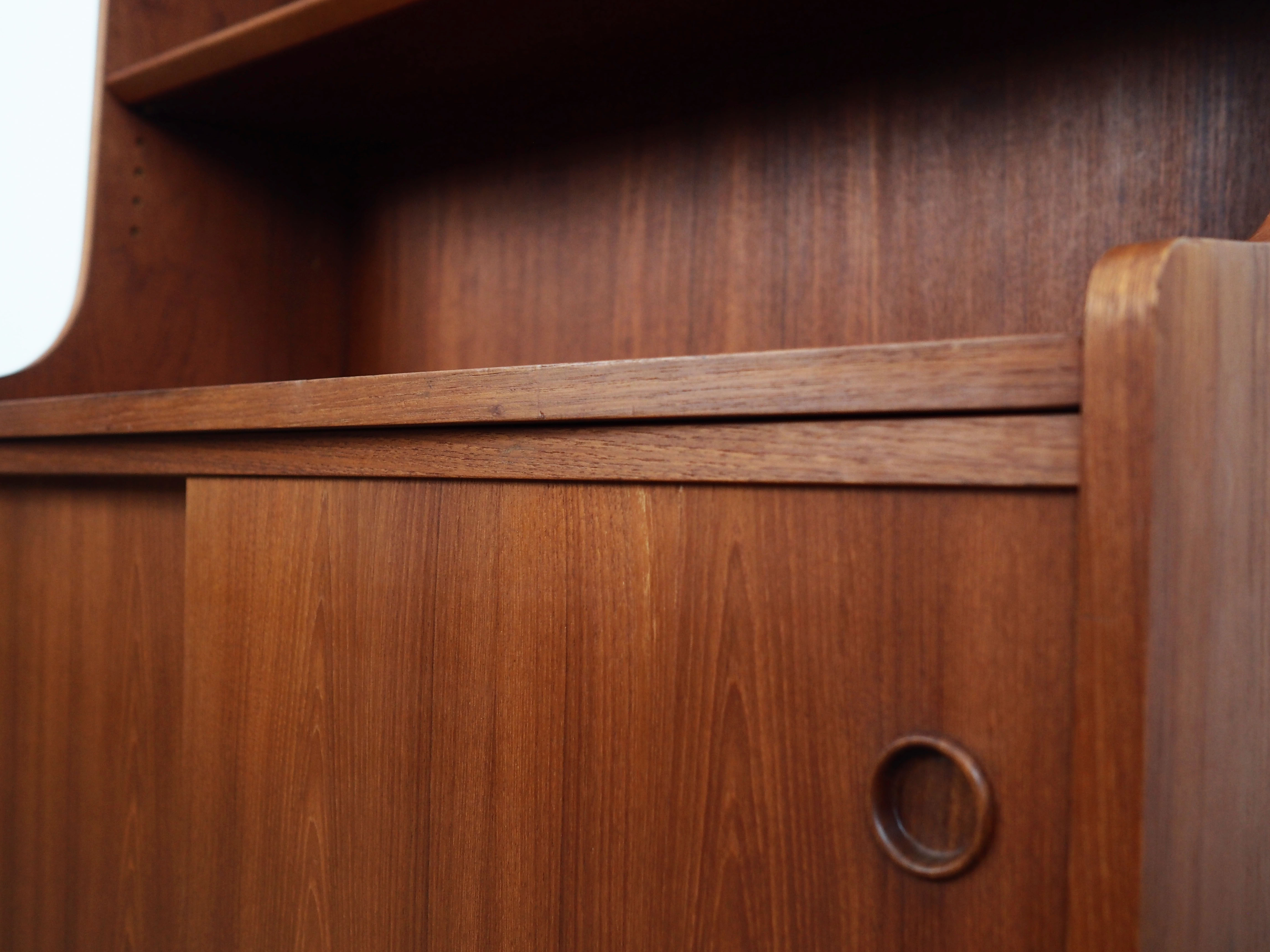 Teak bookcase, Danish design, 1960s, designer: Johannes Sorth, production: Bornholm