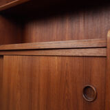 Teak bookcase, Danish design, 1960s, designer: Johannes Sorth, production: Bornholm