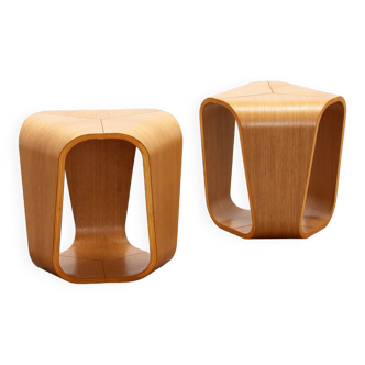 Set of side tables by Enrico Cesana by Busnelli, 1990 Italy