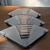 3 Murano wall lights