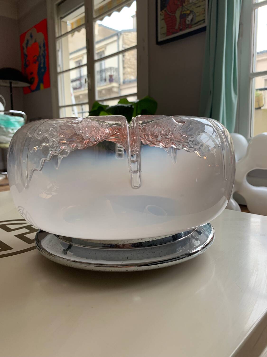 Vintage Murano 60/70 ceiling or wall light