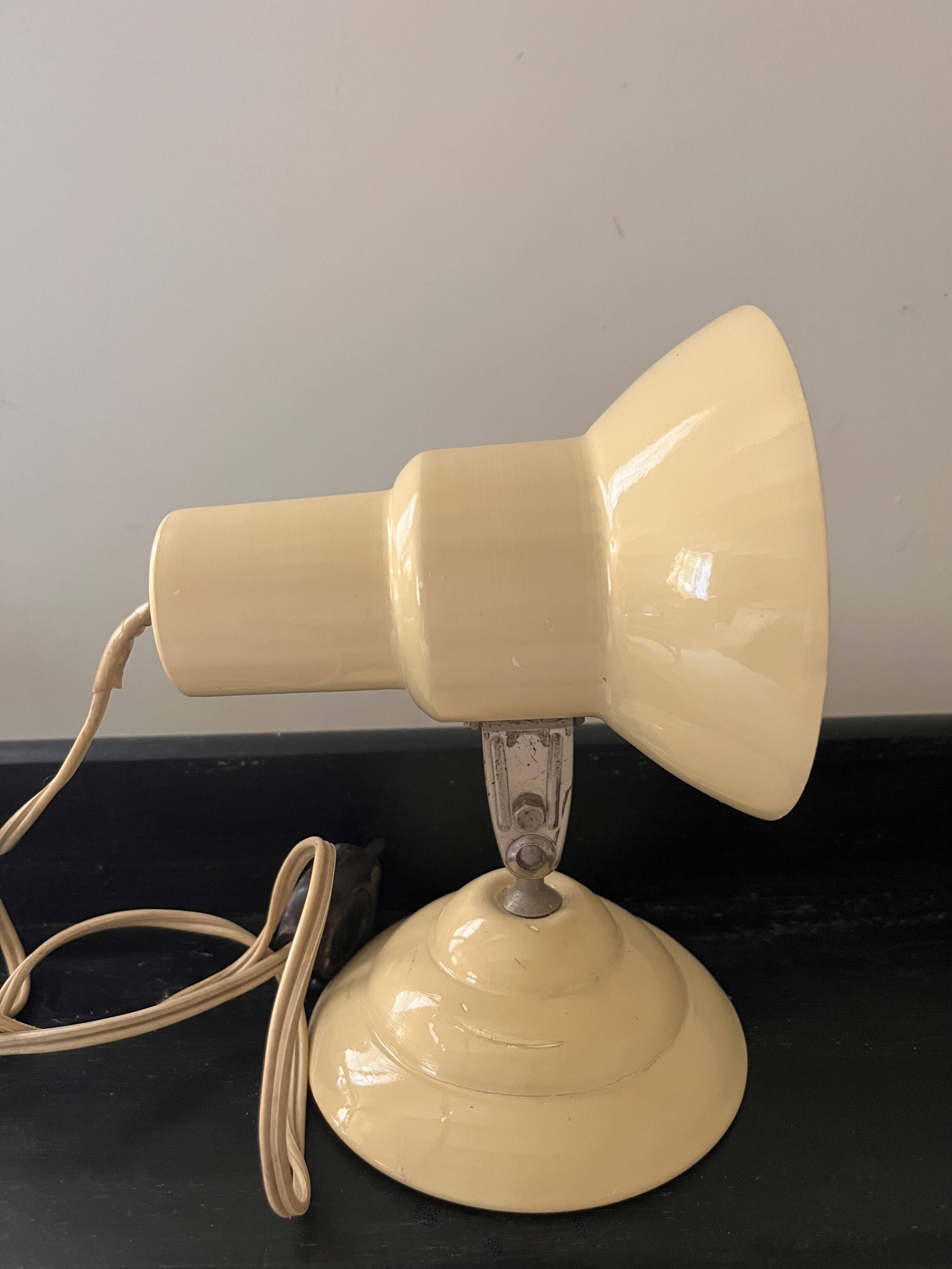 Bedside lamp, vintage lighting