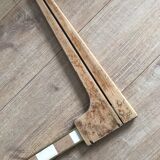 Forest compass in wood and brass