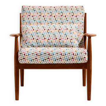 FD118 teak armchair by Grete Jalk for France & Søn