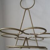 Liqueur glasses on vintage stand