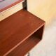 Vintage Scandinavian teak and aluminum coat holder