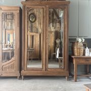Grande armoire à glace ancienne (rénovée)