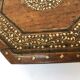 Table a the syrian travel middle east marquetry inlay 19th