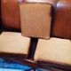 Leather club sofa