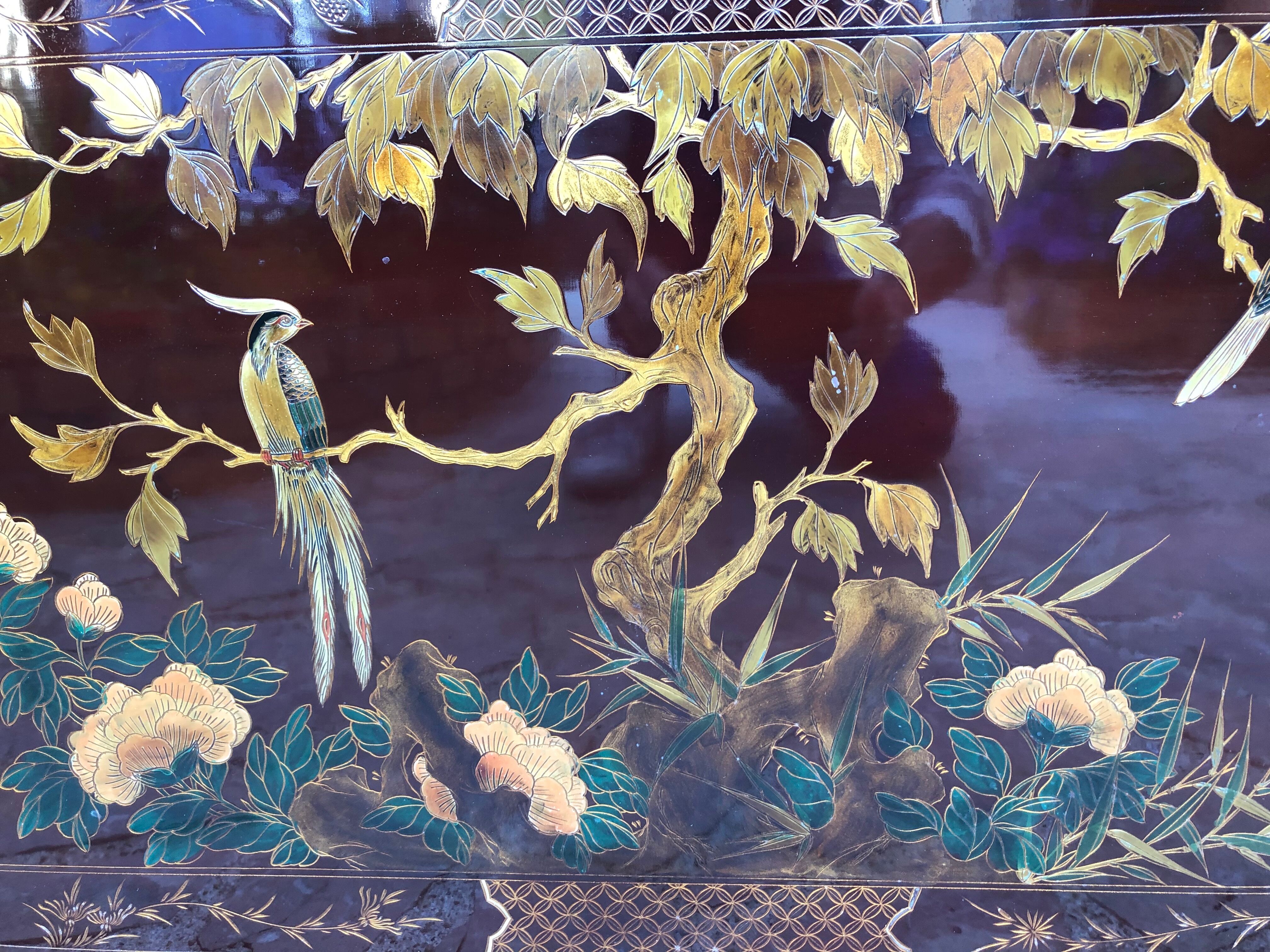 Asian-style coffee table