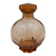 Pink glass shot decanter