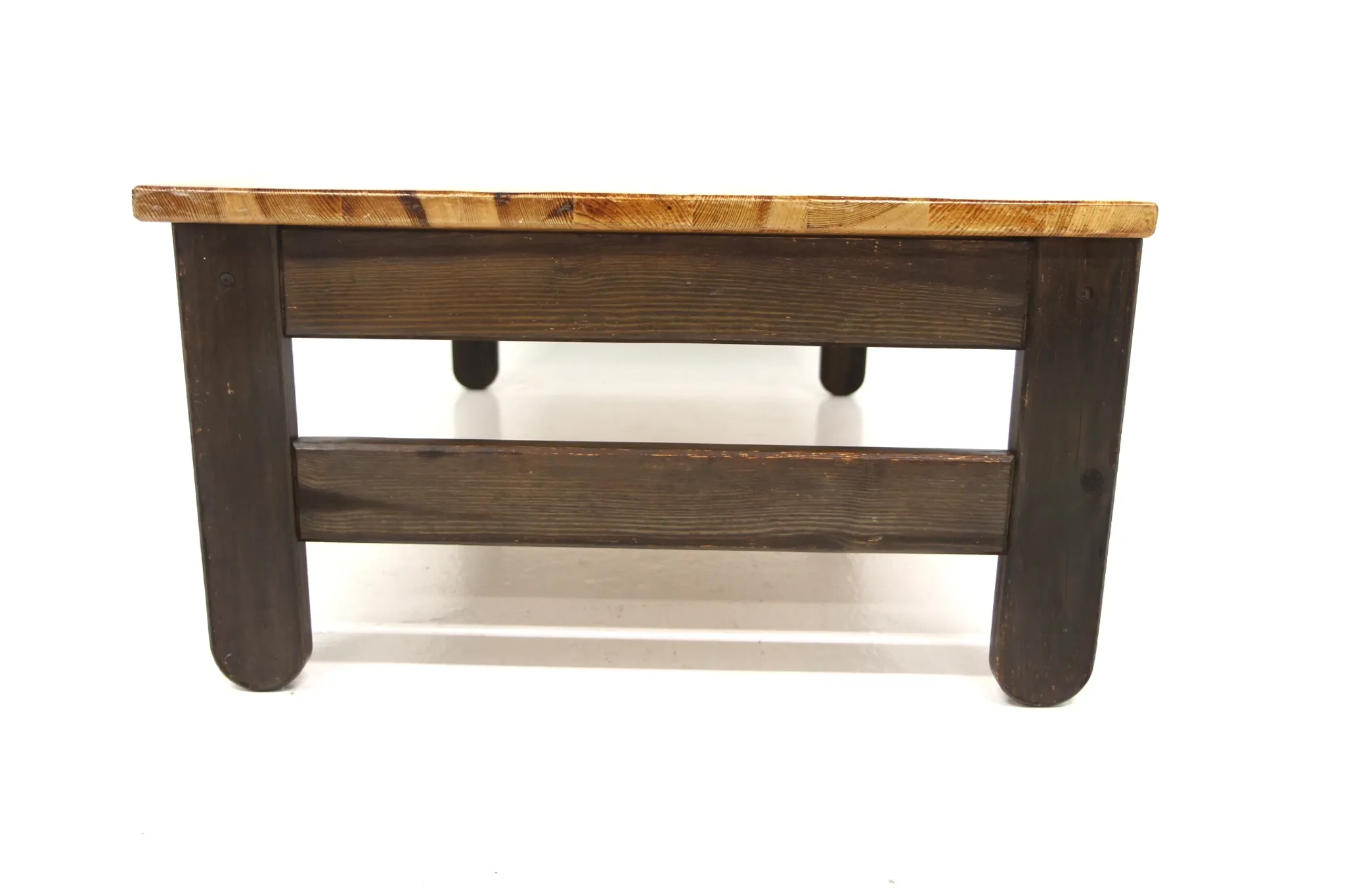 Table basse scandinave en pin, Suède, 1970