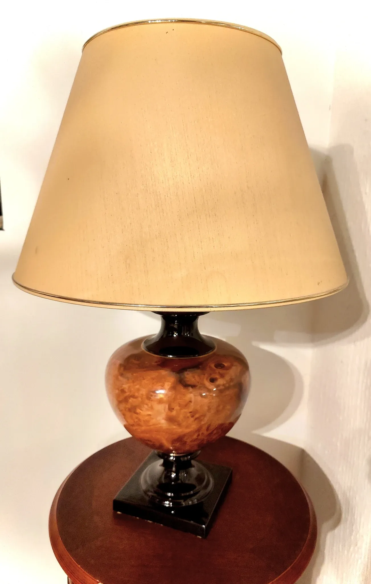 Lampe vintage céramique