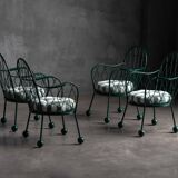 Sculptural Garden Armchairs, France, 1950s