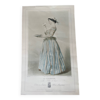 Rare Print "The Curious One. Evel's Daughters" - Vidal & Posselwhite - Goupi