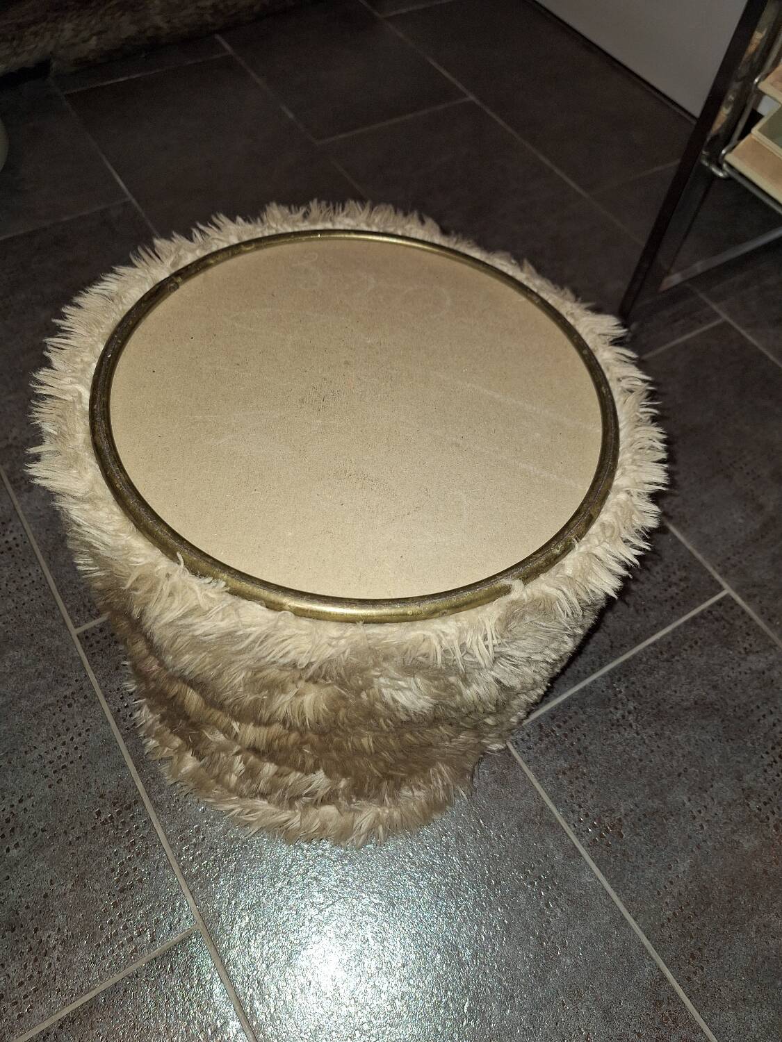 Moumoute pouf 1970