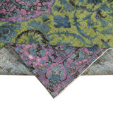 Hand-knotted rustic anatolian 1980s 170 cm x 264 cm