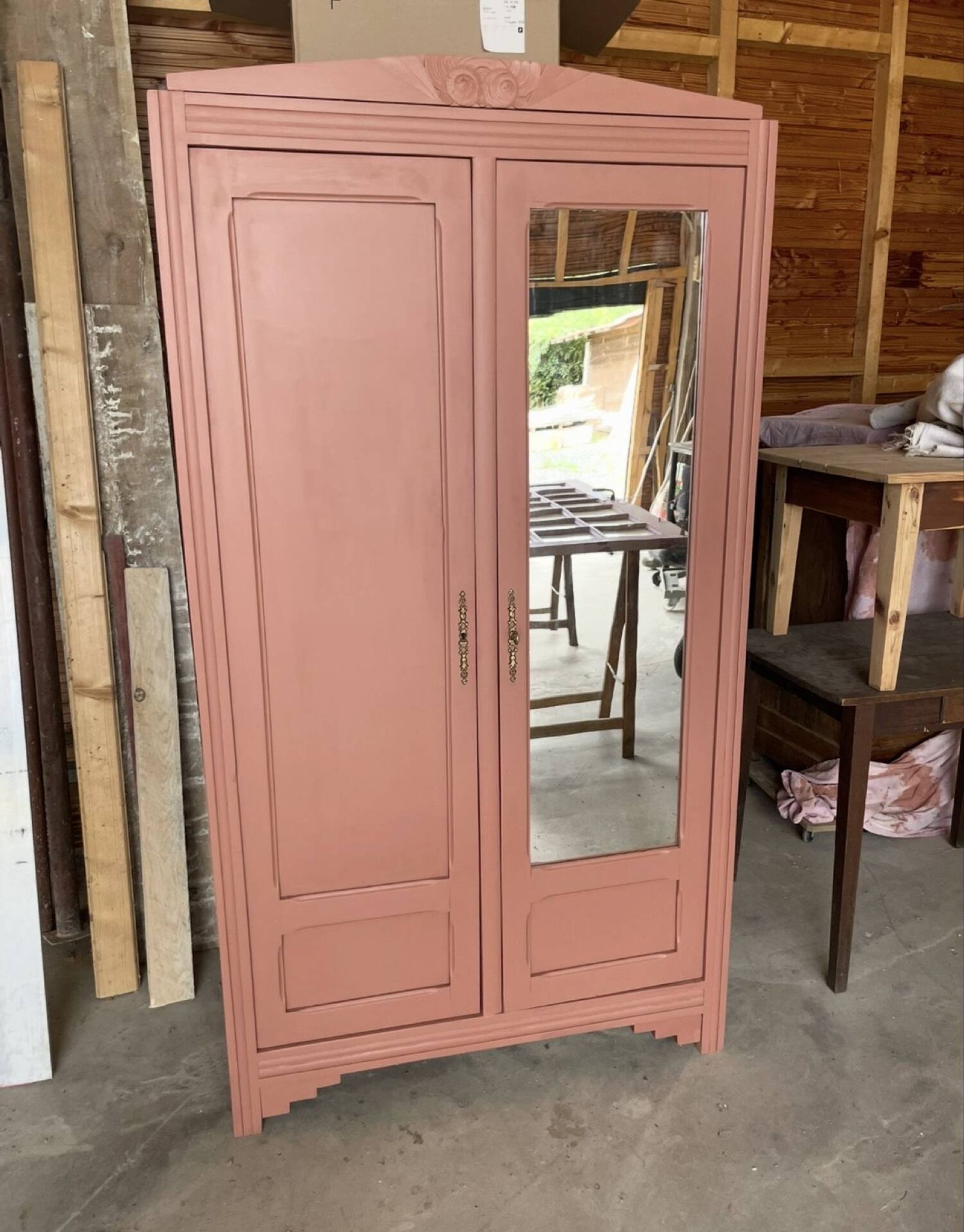 Pink wardrobe