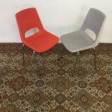 Pair of vintage Grosfillex chairs