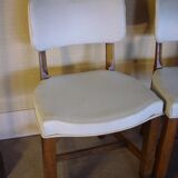 Paire de chaises art deco