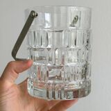 Glass ice bucket