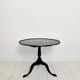 Carved vintage tripod side table, 1940s