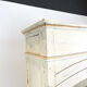 Vintage brocant White painted Kitchen display cabinet
