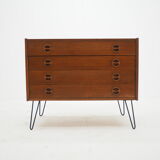 1960s Upcycled Teak Chest of Drawers, Denmark