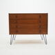 1960s Upcycled Teck Commode, Danemark
