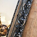 Antique silvered mirror "Barthélémy" – elegance and poetry of time