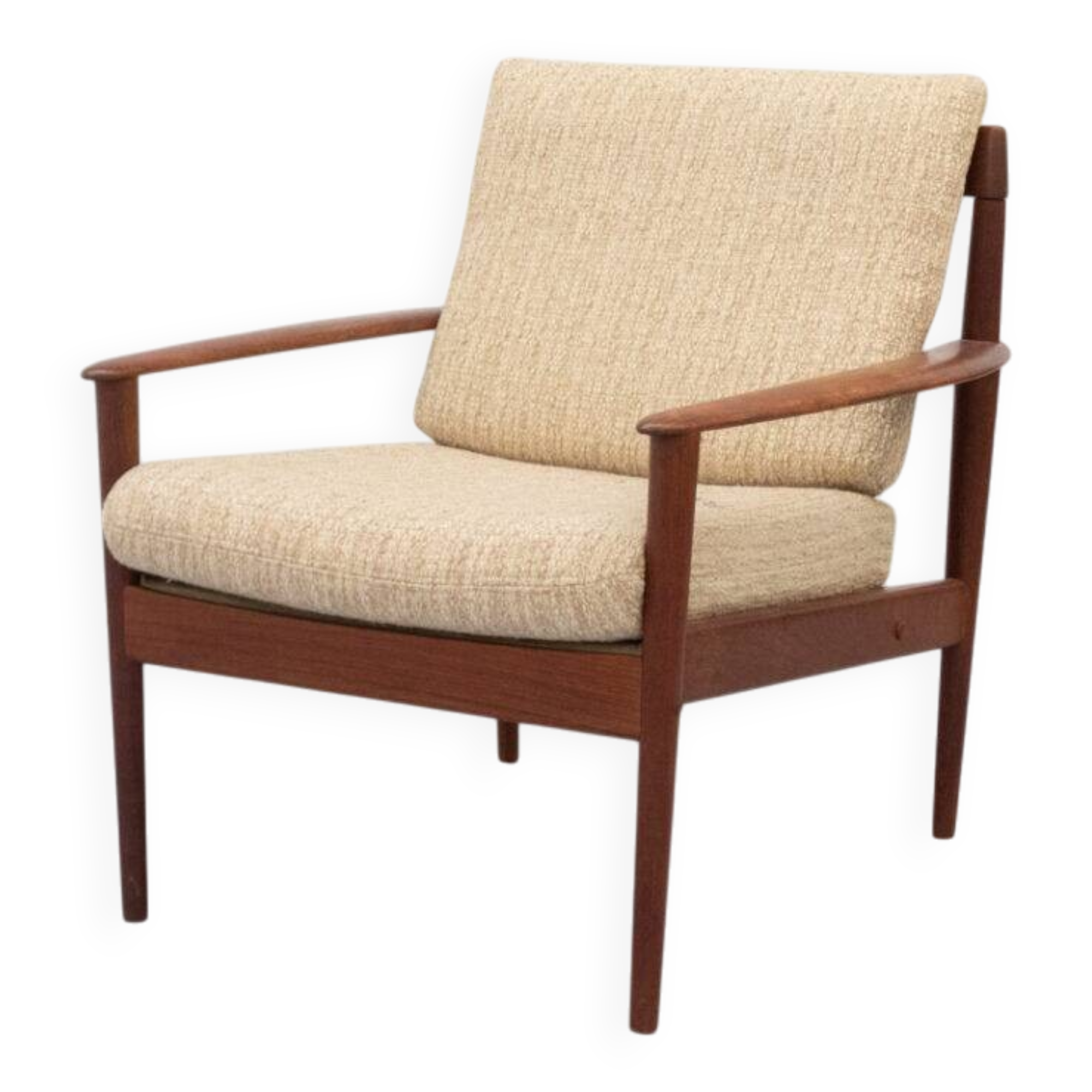 Danish Model PJ56 armchair by Grete Jalk for Poul Jeppesen 1960s