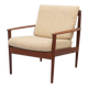 Fauteuil danois PJ56 par Grete Jalk pour Poul Jeppesen années 1960.