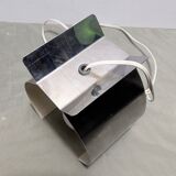 Table Lamp Space Age Design Vintage 70s Brushed Aluminium