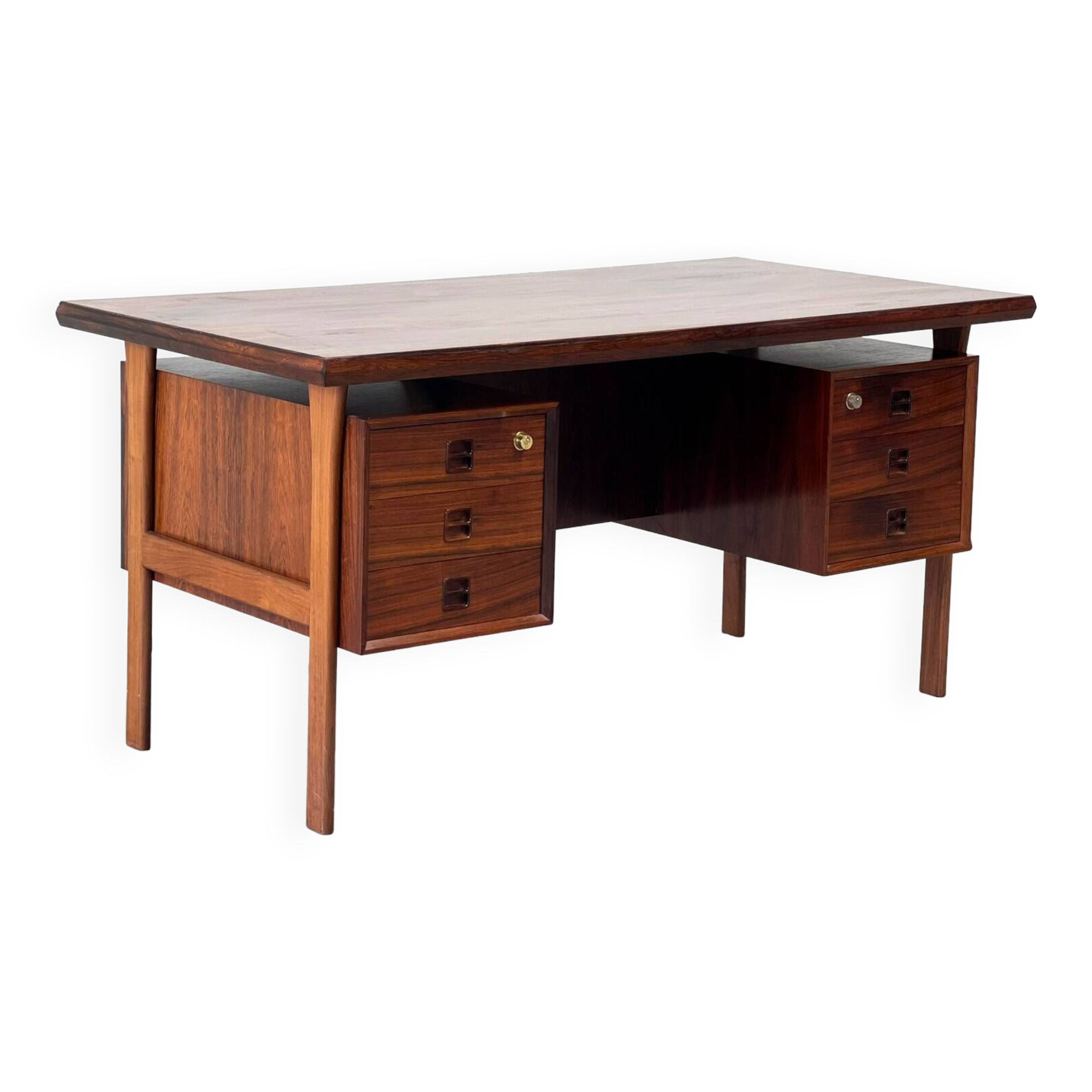 Arne Vodder Rosewood double sided desk
