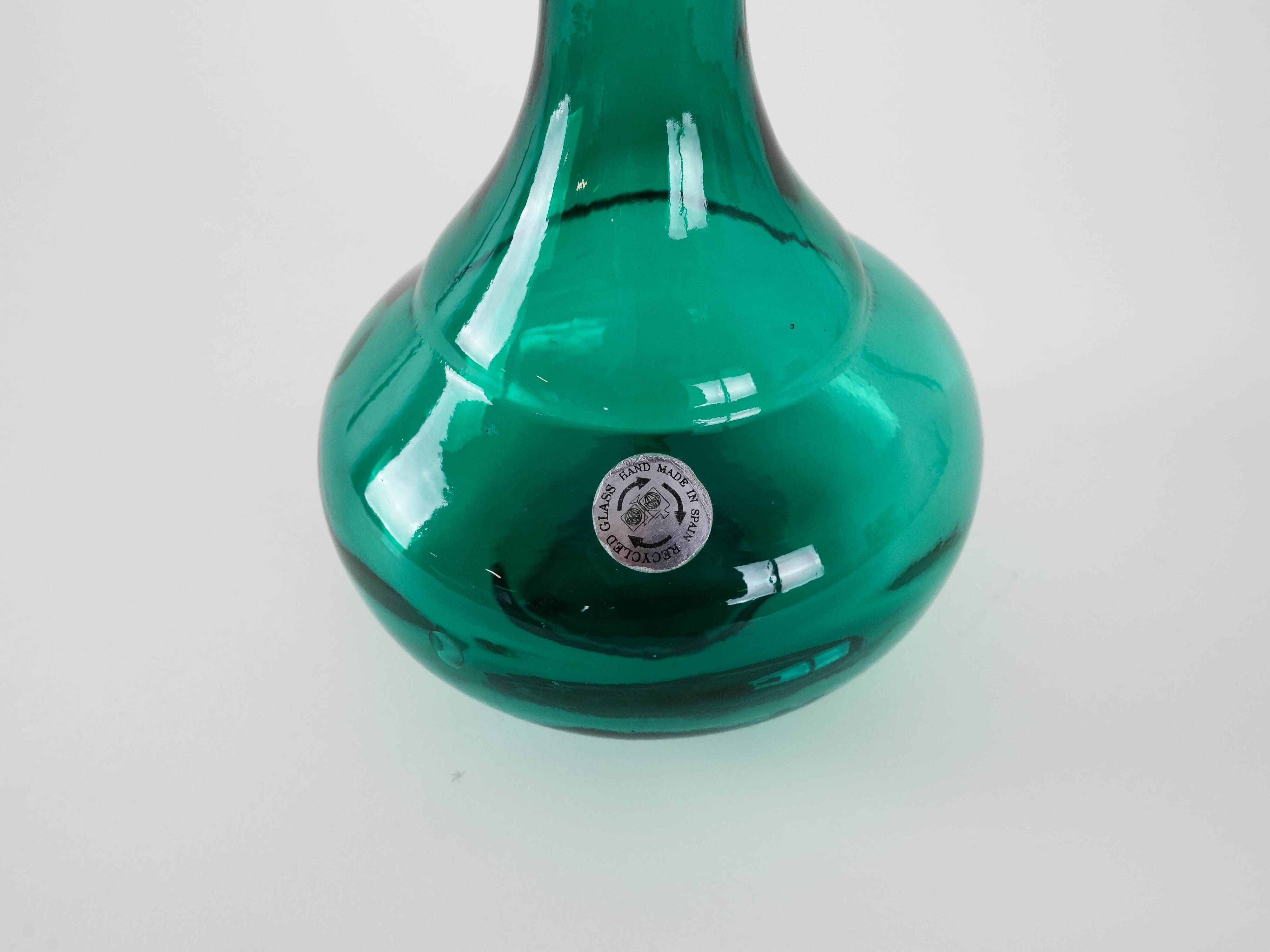 Glass carafe, Spanish design, 1990s, production: Spain