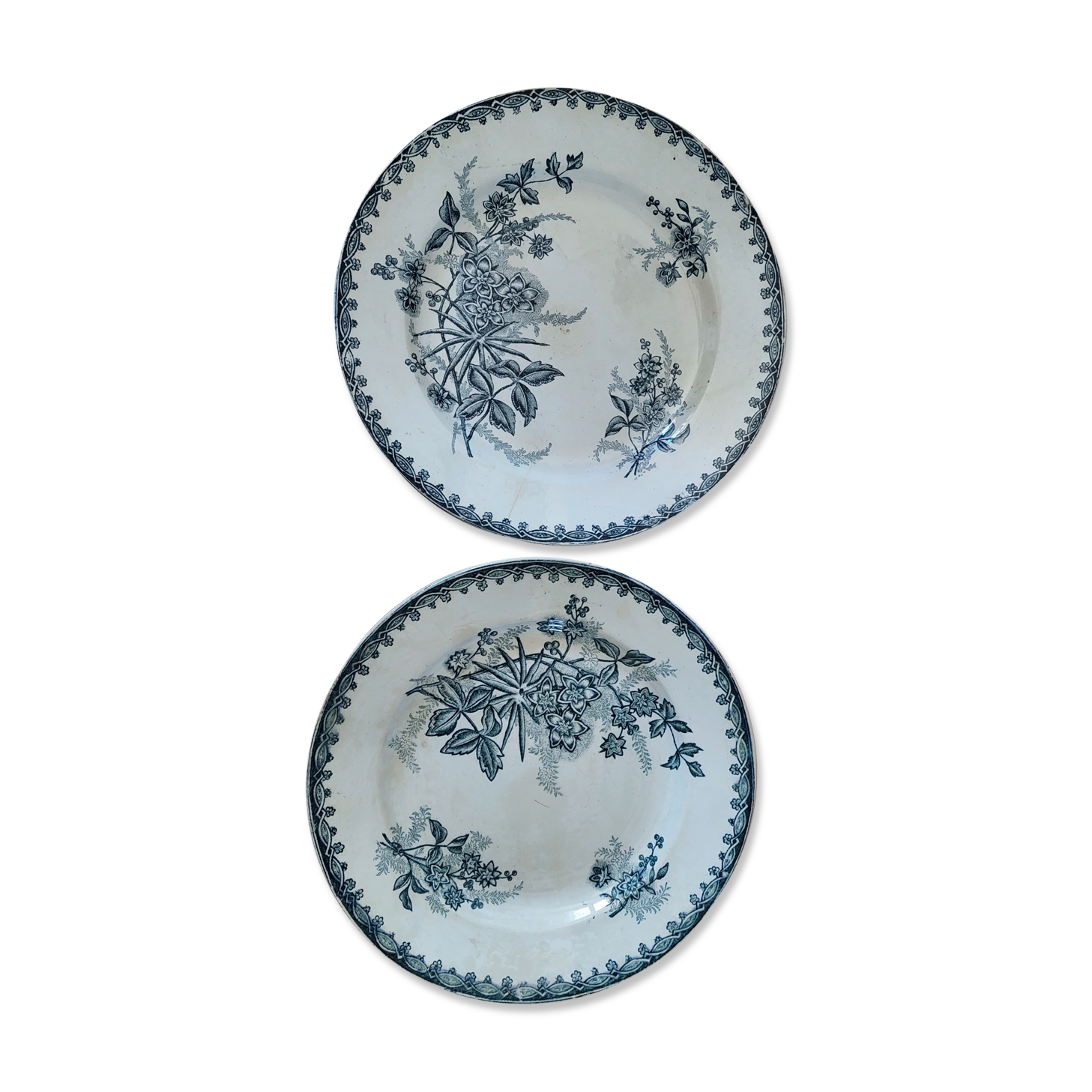 Set of 3 iron earth plates